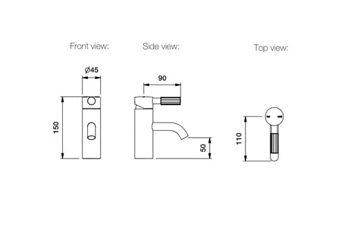 Brodware Vienna Basin Mixer