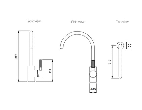 Brodware Vienna Sink Mixer