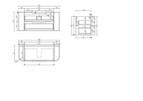 Aulic Briony Wall Hung Vanity