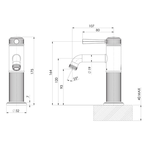 Phoenix Wiltern Basin Mixer