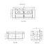 Aulic Briony Wall Hung Vanity