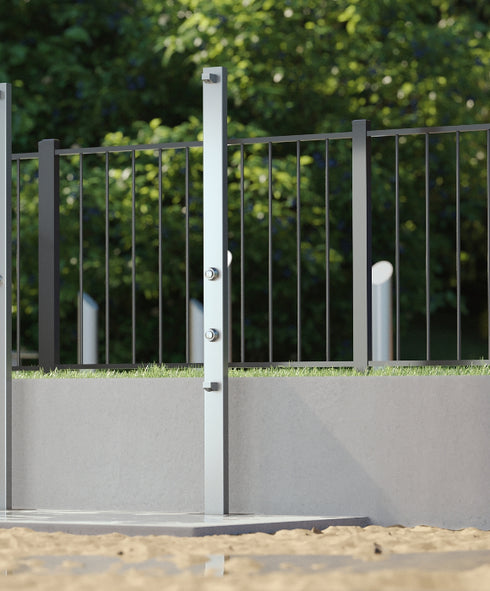 Rainware Beach Slim with Footwash 5001 Outdoor Shower