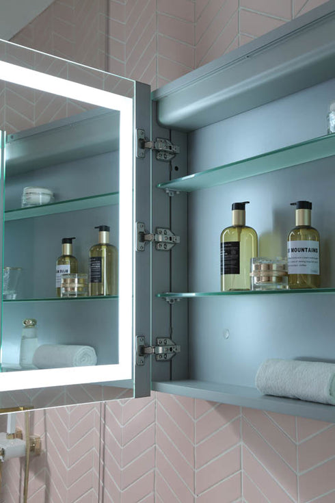 Remer Vera Led Shaving Cabinet Bathroom Mirror
