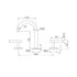 Nero Mecca Lever Basin Set Arc Spout