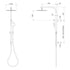 Phoenix Vivid Slimline 316 Stainless Steel Outdoor Twin Shower