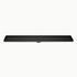 Radiant Linear Tile Insert Floor Grate Matt Black 700mm x 100mm 74mm Outlet
