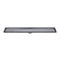 Radiant Linear Tile Insert Floor Grate Gun Metal Grey 900mm x 100mm 74mm Outlet