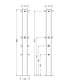 Rainware Beach Quartet 5045 Outdoor Shower
