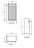 Aulic Hartelle 450mm Mini Bathroom Vanity | Wall Hung & Floor Standing