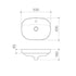 Caroma Contura II 530mm Inset Basin with Tap Landing