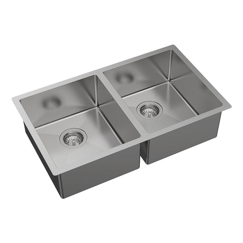 Fienza Hana 27L/27L Double Kitchen Sink