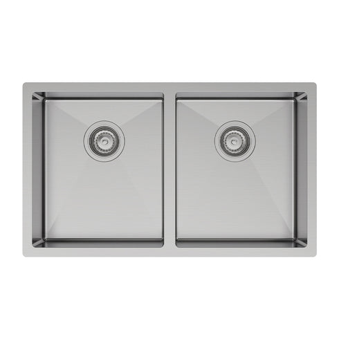 Fienza Hana 27L/27L Double Kitchen Sink