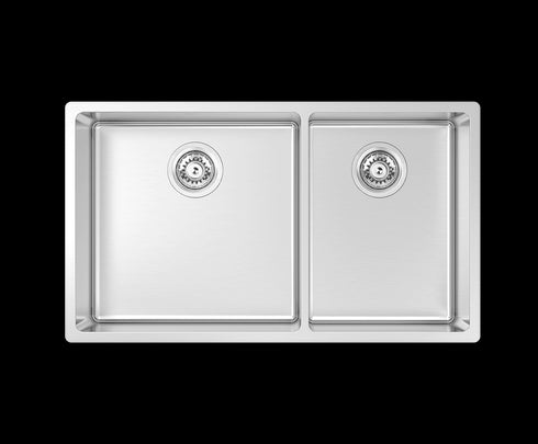 Abey Montego Large Bowl & Three Quarter Bowl Sink