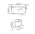 Dado Amsterdam Freestanding Bath