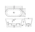 Fienza Austin Freestanding Bath