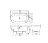 Fienza Austin Freestanding Bath