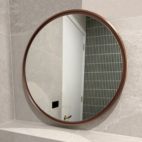 Radiant OLËK Aura Round 60 LED Framed Mirror