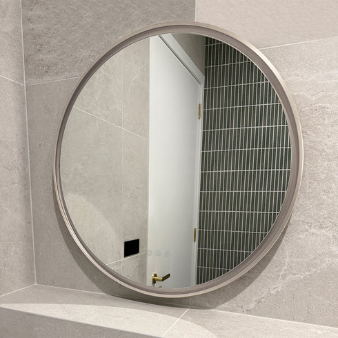 Radiant OLËK Aura Round 60 LED Framed Mirror