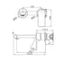 Harmony Bassini Plus Wall Mixer Set