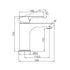 Harmony Bassini Plus Basin Mixer