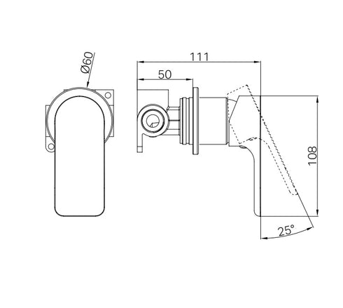 Harmony Bassini Plus Shower Mixer