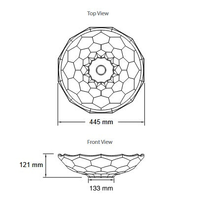Kohler Briolette Glass Above Counter Basin