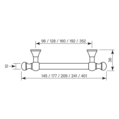 Classic Bar Pull By Faucet Strommen