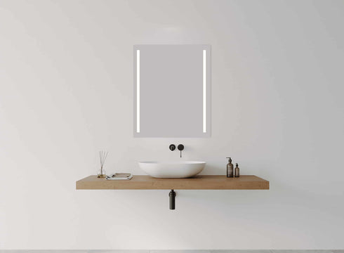 Remer Duo Front Lit LED Bathroom Mirror