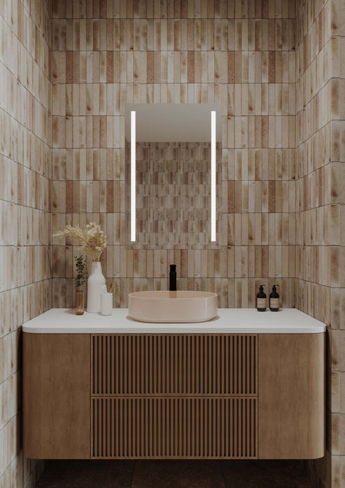 Remer Duo Front Lit LED Bathroom Mirror