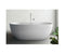 Decina Valentina Matte White Oval Freestanding Bath
