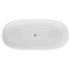Fienza Eden Freestanding Acrylic Bath 1750mm Gloss White