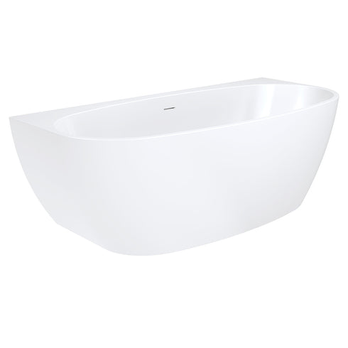 Fienza Keeto Back To Wall Bath | 1500mm & 1700mm | Gloss White Acrylic