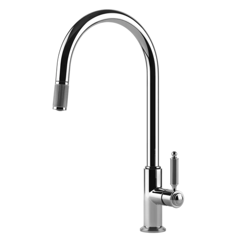 Gessi Venti20 Goose Neck Pull Out Mixer
