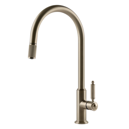Gessi Venti20 Goose Neck Pull Out Mixer