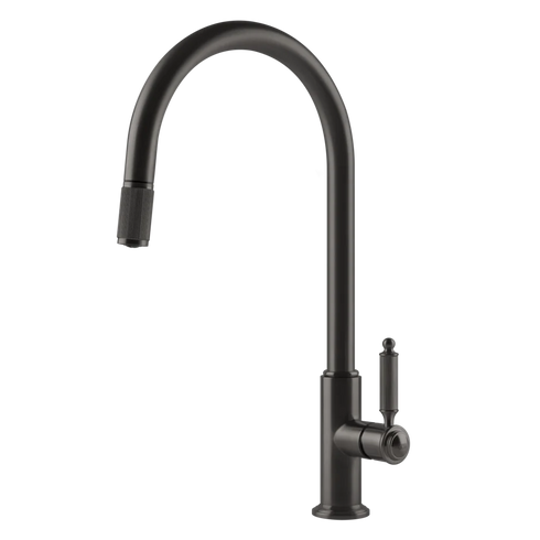 Gessi Venti20 Goose Neck Pull Out Mixer