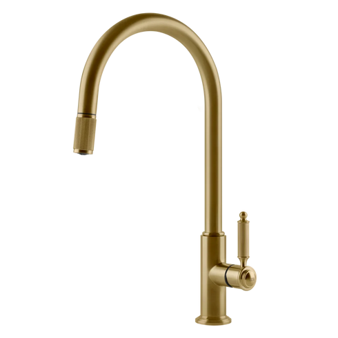 Gessi Venti20 Goose Neck Pull Out Mixer