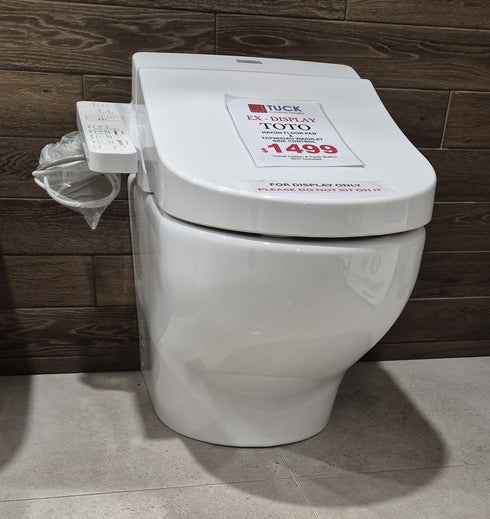 Toto Hayon Wall Face Pan with Side Control S2 Washlet