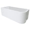 Fienza Hustle Right Hand Curve Acrylic Corner Bath