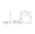 Fienza Kaya Lever Wall Set