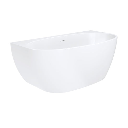 Fienza Keeto Back To Wall Bath | 1500mm & 1700mm | Gloss White Acrylic