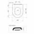 Liano Junior Soft Close Toilet Seat Single Flap