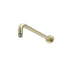 Meir Round Wall Shower Curved Arm 400mm