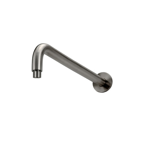 Meir Round Wall Shower Curved Arm 400mm