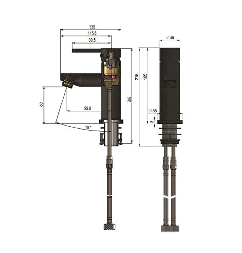 Meir Round Basin Mixer