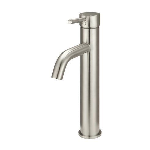 Meir Round Tall Basin Mixer Curved