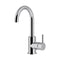 Meir Round Gooseneck Basin Mixer with Cold Start