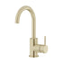 Meir Round Gooseneck Basin Mixer with Cold Start