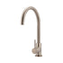 Meir Round Gooseneck Kitchen Mixer Tap