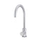 Meir Round Gooseneck Kitchen Mixer Tap with Pinless Handle