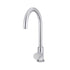 Meir Round Gooseneck Kitchen Mixer Tap with Pinless Handle